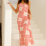 Turning Point Maxi Dress Red