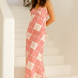 Turning Point Maxi Dress Red