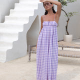 FORTUNATE ONE Peony Maxi Dress Purple