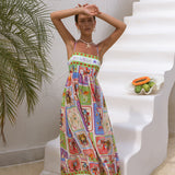 Bohemian Maxi Dress Print