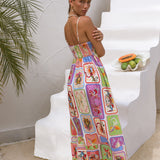 Bohemian Maxi Dress Print