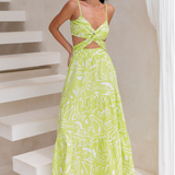 Over And Over Maxi Dress Green