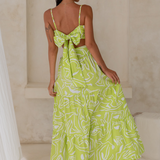 Over And Over Maxi Dress Green