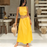 Lifetime Maxi Dress Yellow