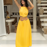 Lifetime Maxi Dress Yellow