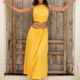 Lifetime Maxi Dress Yellow