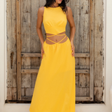 Lifetime Maxi Dress Yellow