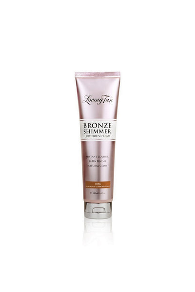 LOVING TAN Bronze Shimmer Luminous Cream Dark 120mL