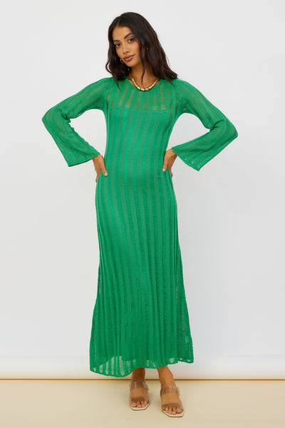 Exploration Maxi Dress Green