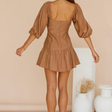 Sand And Stone Dress Brown