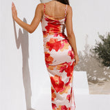 Talk About It Maxi Dress Orange