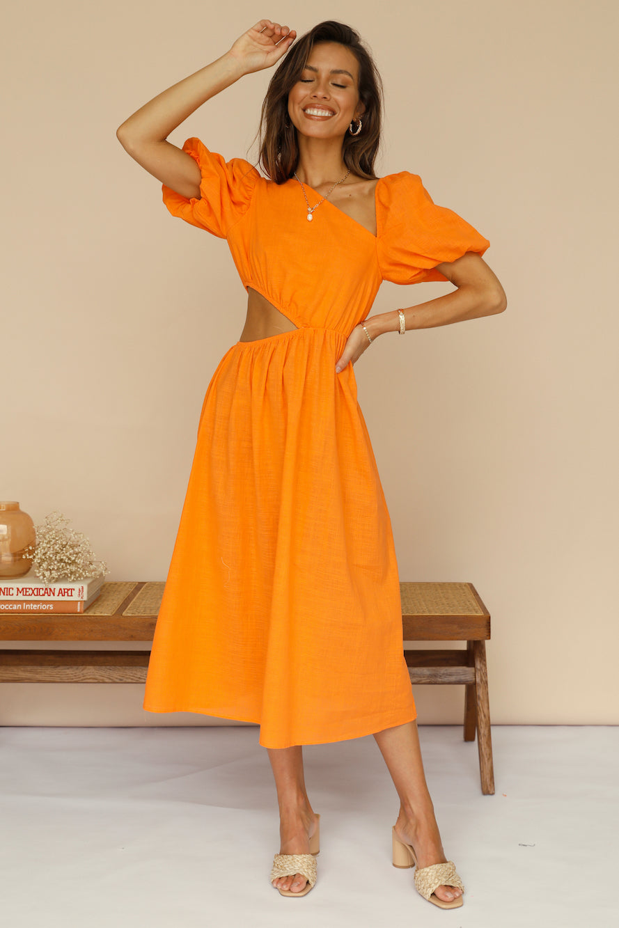 orange bump friendly dress jesshogancrum on LTK