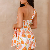 Forest Fables Mini Dress Orange