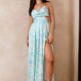 Manifesting Us Maxi Dress Blue