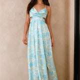 Manifesting Us Maxi Dress Blue