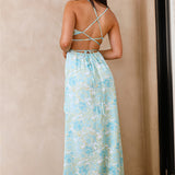 Manifesting Us Maxi Dress Blue