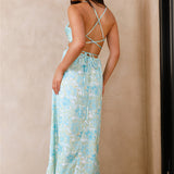 Manifesting Us Maxi Dress Blue