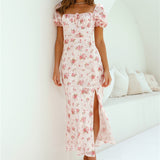 Making Me Blush Maxi Dress Pink