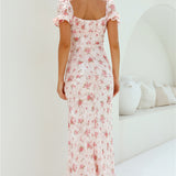 Making Me Blush Maxi Dress Pink