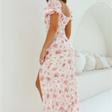 Making Me Blush Maxi Dress Pink