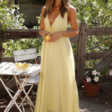 Morning Sun Maxi Dress Yellow