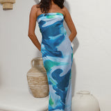 Right Here Maxi Dress Blue