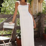 Honeymoon Love Maxi Dress White