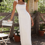 Honeymoon Love Maxi Dress White