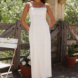 Honeymoon Love Maxi Dress White