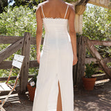 Honeymoon Love Maxi Dress White