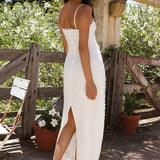 Honeymoon Love Maxi Dress White