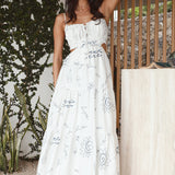 Divine Energy Maxi Dress White