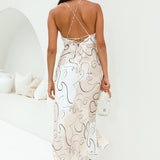 Under Control Maxi Dress Beige