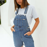 WRANGLER Get Gone Dungaree Woodstock Blue