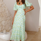 Back From Florence Maxi Dress Green