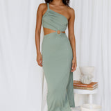 North Facing Sun Maxi Dress Green