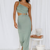 North Facing Sun Maxi Dress Green