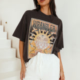 WRANGLER Boxy Slouch Tee Mind Mirage