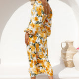 Pottery Class Maxi Dress Yellow