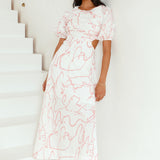 On The Move Maxi Dress Pink