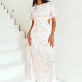 On The Move Maxi Dress Pink