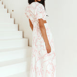 On The Move Maxi Dress Pink