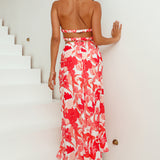 Joyful Quest Maxi Dress Red