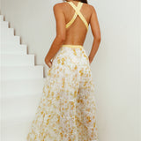 HELLO MOLLY Fashion Forward Maxi Dress Yellow