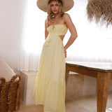 Heartbreaker Maxi Dress Yellow