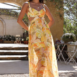 Van Life Maxi Dress Yellow