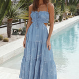 Divine Energy Maxi Dress Blue