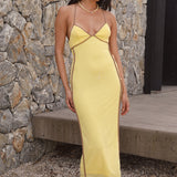 Easy Darling Maxi Dress Yellow