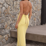 Easy Darling Maxi Dress Yellow