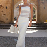 Belle Of The Ball Maxi Dress White